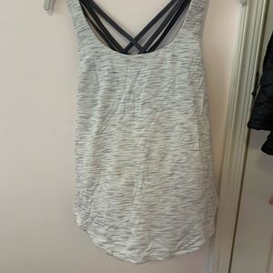 Lululemon tank top with built in bra